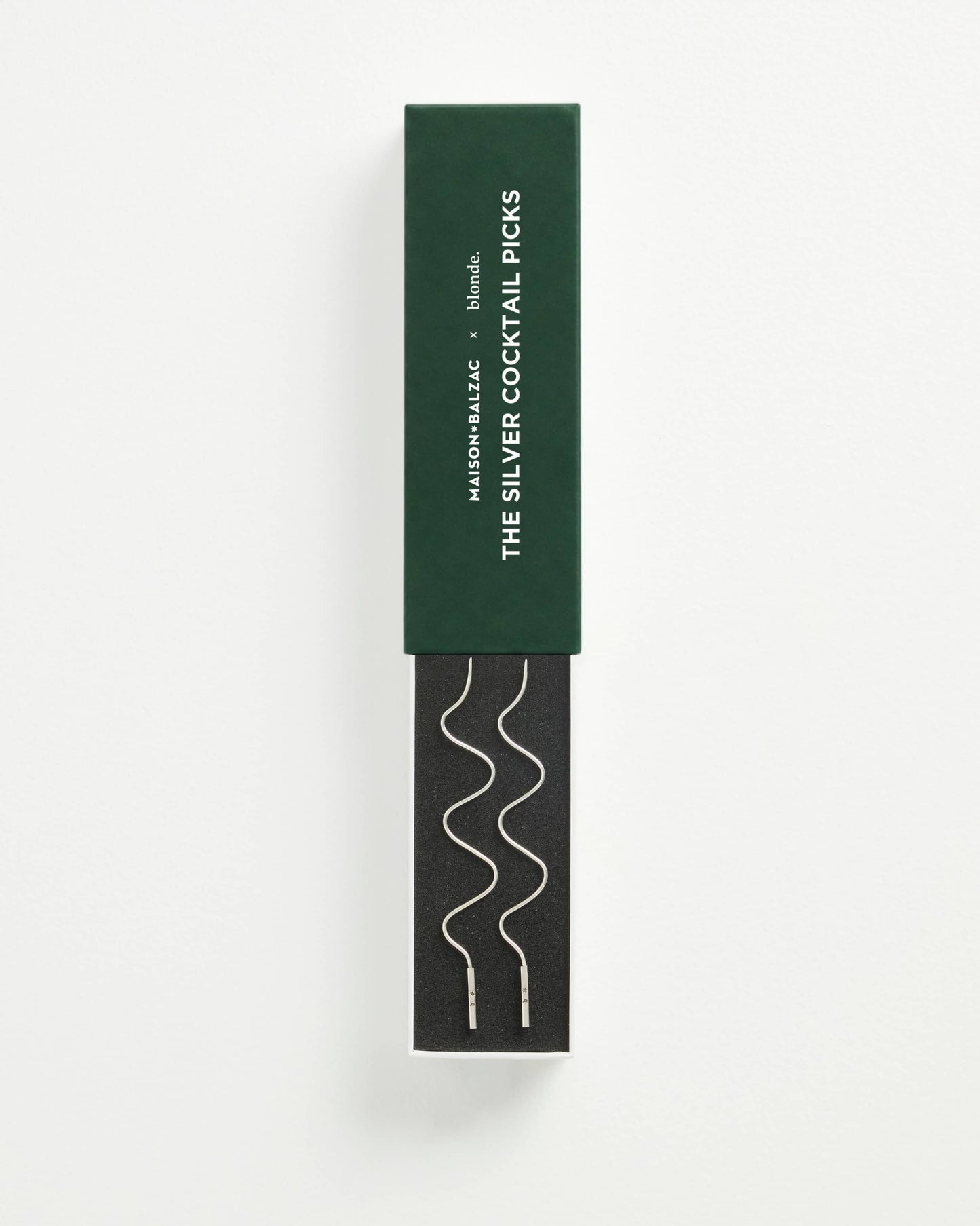 Silver Cocktail Picks