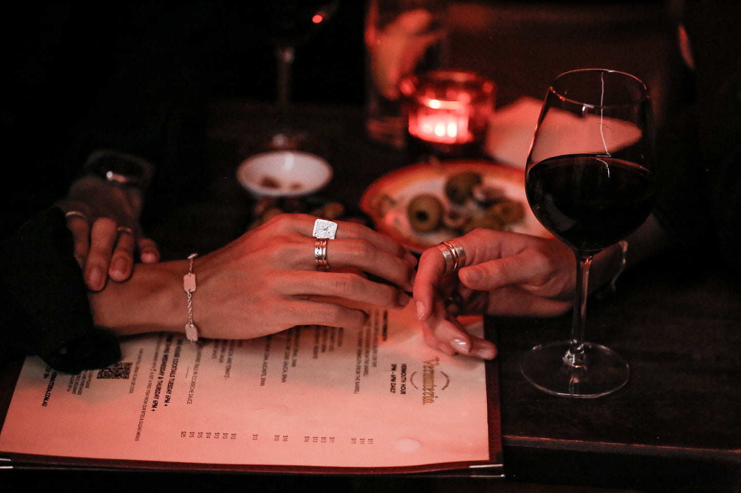 bare stacker ring.