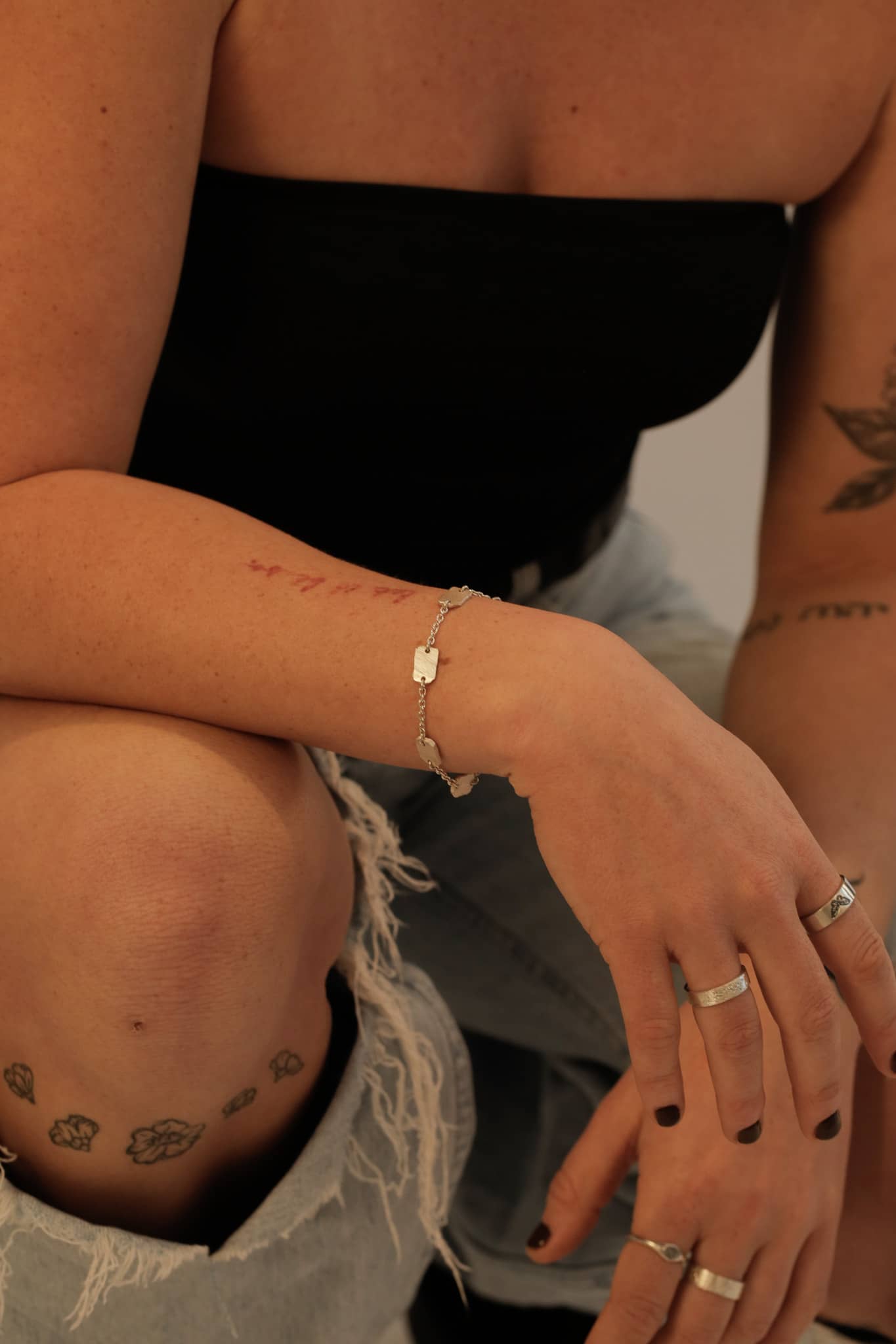 tab bracelet.