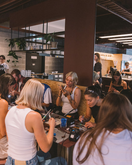 Toby's Estate x blonde. Ring Making Class and Coffee Tasting Experience