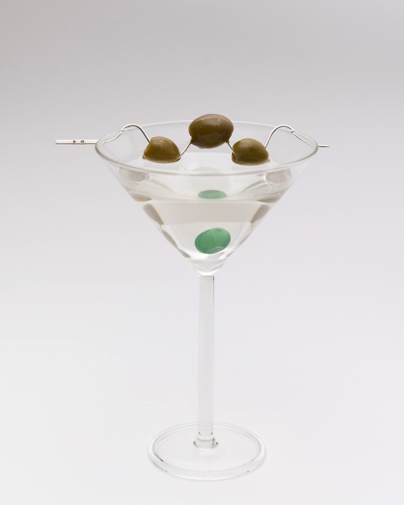 Silver Cocktail Picks