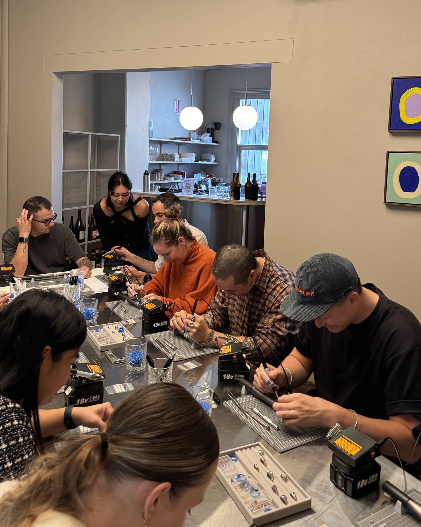 Fabbrica x blonde. Organic Ring Making Class and Set Menu Experience