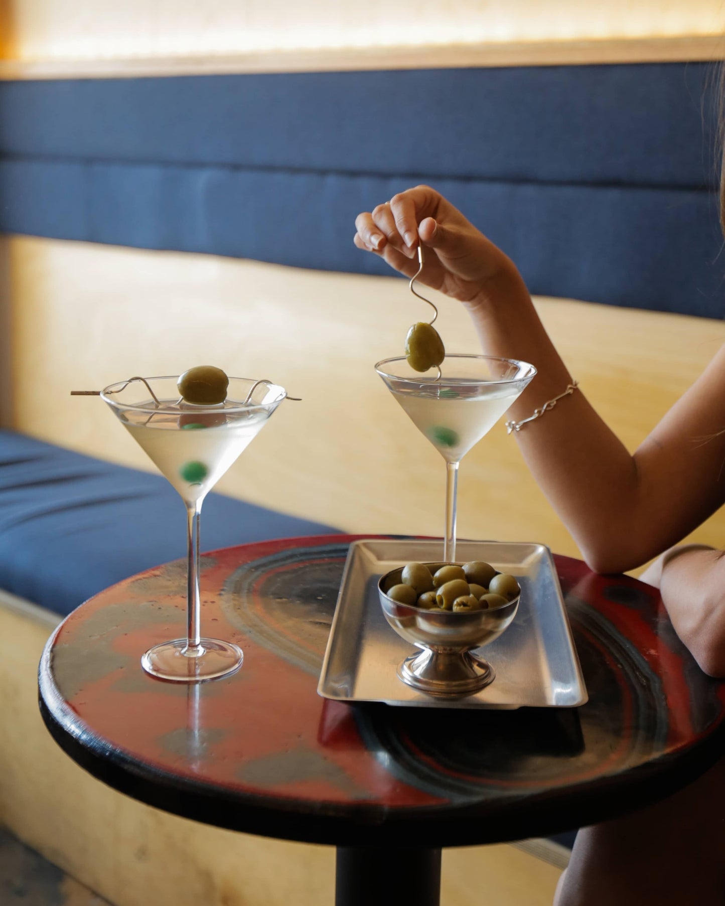 Silver Cocktail Picks