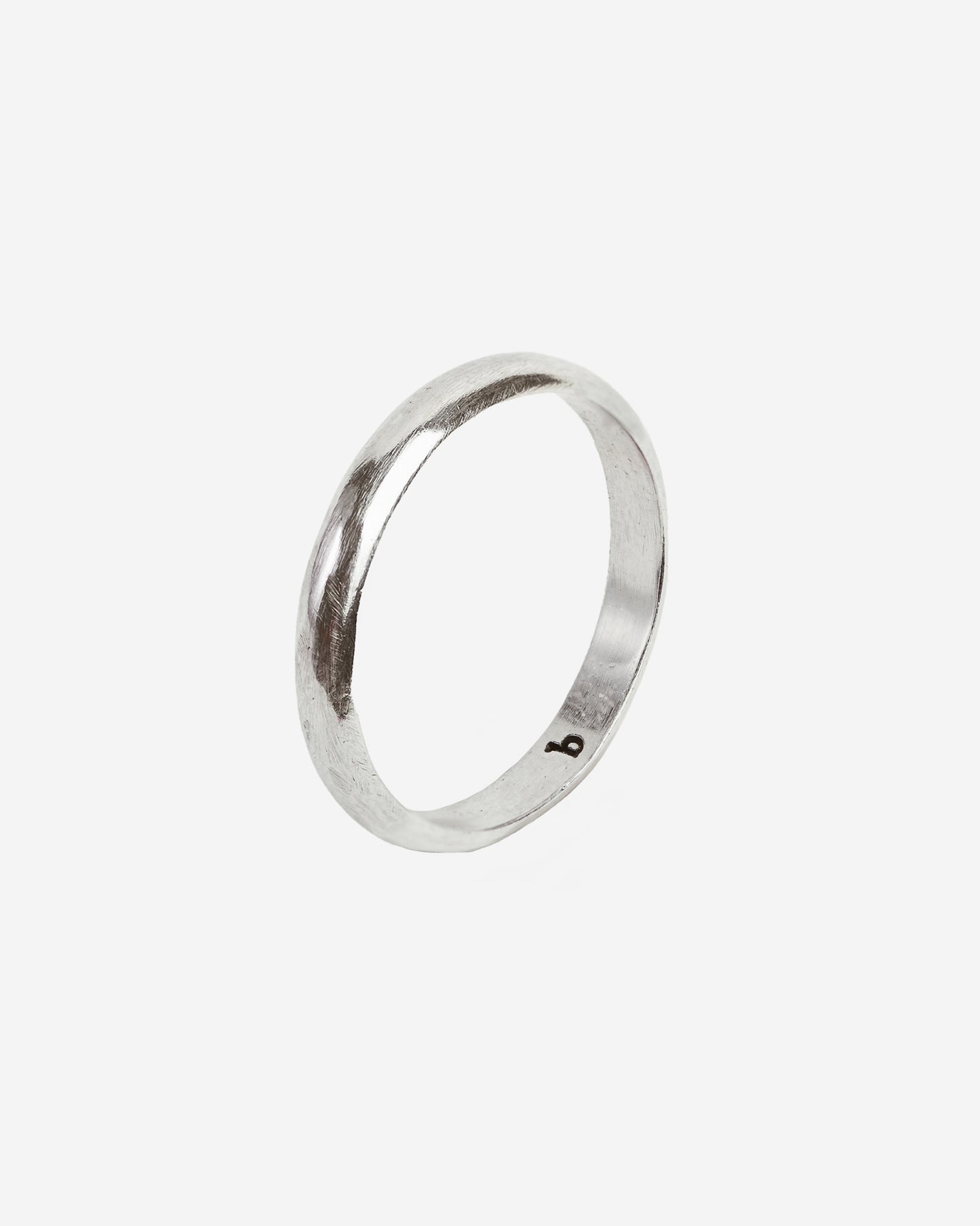 bare stacker ring.