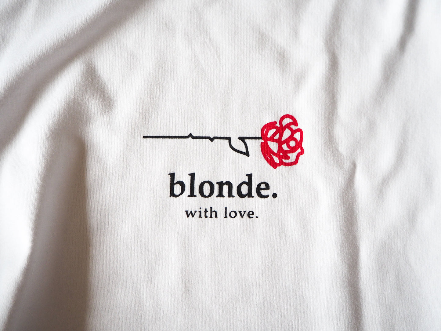 blonde with love tee.