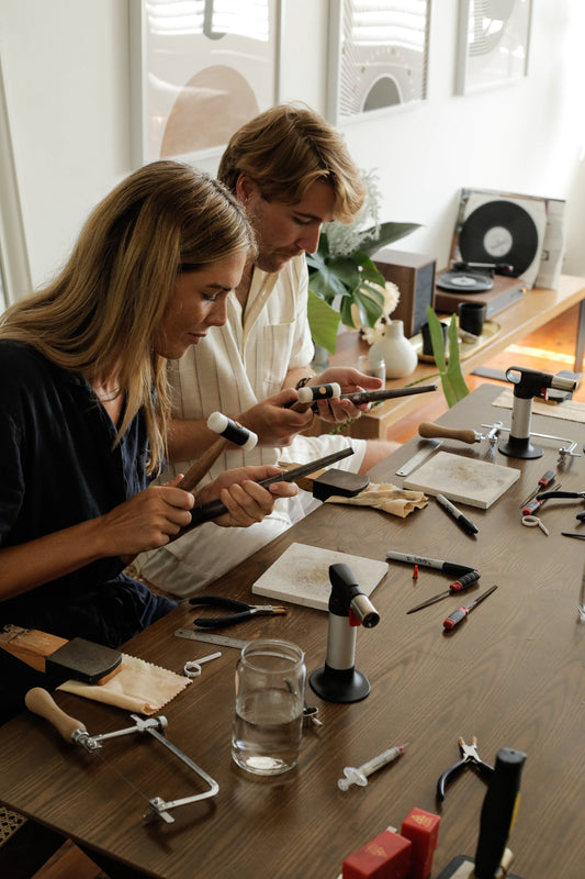 wedding band ring workshops.